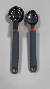 Steel Watermelon Balling And Ice Cream Scoops With Ergonomic Handle and Press Triggers Design For Kitchen Use