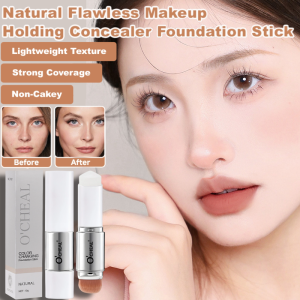 Foundation Stick Dual Head Concealer Long-Lasting Natural Finish  2in1 Hydrating Lightweight Foundation Stick保湿轻盈粉底棒