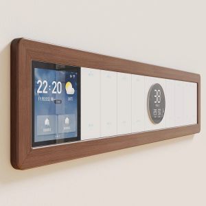 Self Adhesive Decorative Wall Sticker wood stated in source adds a decorative finish around the stated placement area for living room bedroom hallway or switch area organised storage