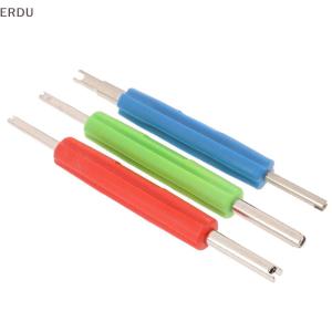💖【Special price】💖ERDU 2 Ways Hand Wrench Tire Tyre Valve Stem Core Remover Key Tool A C and Auto Car