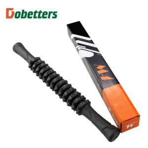 AU Gear-shaped muscle massage roller with rubber-coated teeth for fitness relaxation exercise yoga and fascia massage