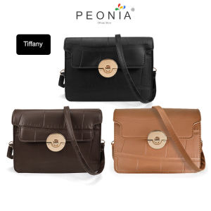 Peonia PNA TIFFANY Tas  Selempang Wanita  Elegant Outdoor Sling Bag Anak Remaja Perempuan Crossbody Travel Hp Kecil Shoulder Trendy Fashion Cewek Casual Pesta Style