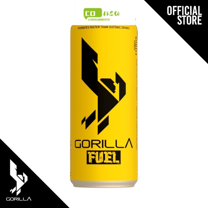 GORILLA Fuel Power Citrus Energy Drink 325mL x 24 Cans/Carton | Lazada