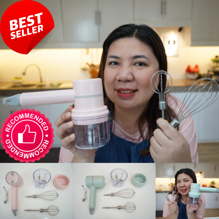 High Quality Electric Hand Mixer USB Rechargeable HandBlender for Baby