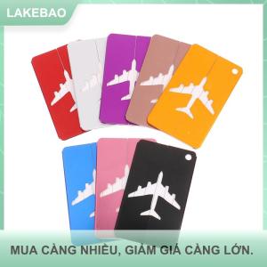 【LAKEBAO】 Hợp kim Nhôm Du Lịch hành lý Thẻ Hành Lý Vali địa chỉ Thẻ Nhãn mới