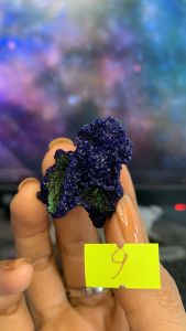 Viên đá khoáng vật Azurite Machalite Magic tự nhiên năng lượng Vũ trụ nhiều mẫu