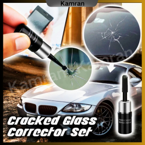 น้ำยาแก้รอยแตกบนกระจก ใช้ได้ทั้งกระจกหน้า กระจกข้าง กระจกหลัง สูตรเรซินแข็งแรง ทนทานต่อน้ำและความชื้น รับประกันคุณภาพ
