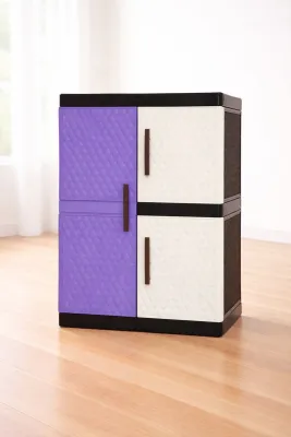 Lemari plastik Susun 2 Kombinasi Galaxy PINTU Home organizer Furniture
