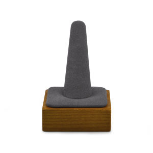 Oirlv Wooden Ring Jewelry Storage Organizer Display Holder Multifunctional Jewelry Showcase Display Stand SM044