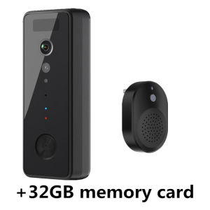 5G WIFI Waterproof Tuya Smart Video Doorbell with Camera 1080P Two-Way Audio WiFi Video Intercom DoorBell SD Card/cloud storage