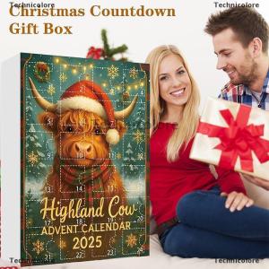 [COD] Technicolore 24 Days Capybara Advent Calendar Cute Capybara Christmas Ornaments Countdown Calendars Christmas Tree Pendant Surprises Gifts