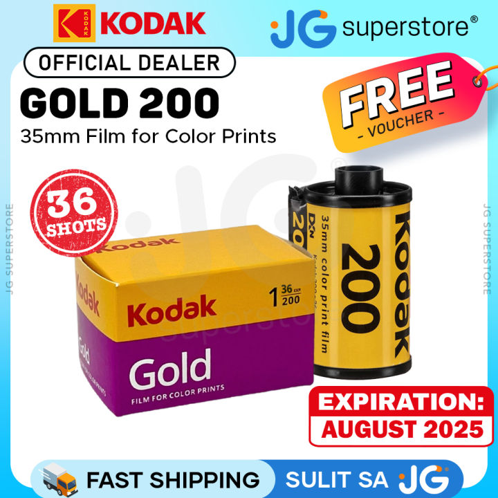 KODAK Gold 200 135 35mm Color Print Negative Film with 36