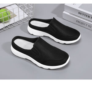 ส่งไว ใช้ทน!! สลิปออนเปิดส้น ทรงสปอร์ต รองเท้าผ้าใบเปิดส้น แบบสวน งานสไตล์ลำลองดีไซน์เรียบๆแต่ดูดี วัสดุผ้าใบเนื้อหนานุ่มฟูขึ้นทรง ทรงเก็บหน้าเท้า ถอดใส่ง่าย พื้นยาง ยึดเกาะดีเดินไม่ลื่น สวมใส่ได้ทุกวัยค่ะ งานดีตรงปก ถ่ายสินค้าจริง