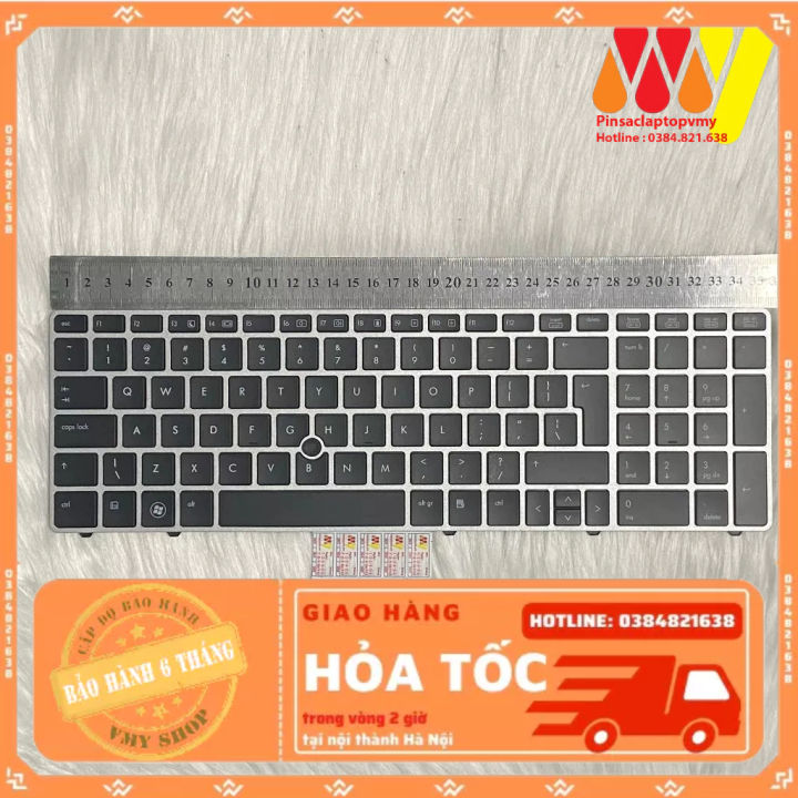 Touche De Clavier De Rechange Pour HP 8570P, 8570W, 6560B, Etc. - Modèle HP253 - Occasion