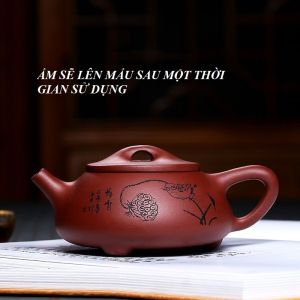 Ấm Tử Sa Nghi Hưng Thạch Biều Tử Nê 300 ml