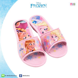 รองเท้าแตะเด็ก มีส้น ลาย เจ้าหญิง เอลซ่า Frozen FZ221