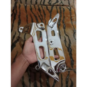 DUDUKAN POSTEP STEP FOOTSTEP BELAKANG FIZR F1ZR FORCE 1 CROM CHROME KUALITAS TERBAIK ORI