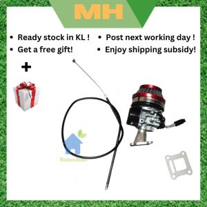 19mm 2 Stroke Carburator 37CC - 80CC Carburator Air Filter with Throttle Cable For Dirt Bike Mini Bike ATV