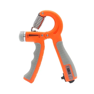🇸🇬 Fast Delivery Grip Strength Trainer - Hand Grip Strengthener with Adjustable Resistance 10-60KG - Forearm Exerciser Wrist Strengthener Hand Workout Squeezer to Improve Strength - Workout Hand Grips 可调节握力器 手部锻炼器 gifts Christmas present