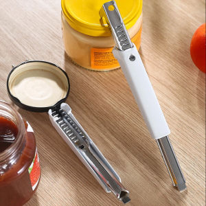 Ergonomic Can Opener Non-slip Rustproof Mason-Bottle Opener For Pickle Cans Sauce Can