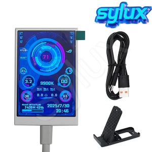 3.5 Inch IPS Secondary Screen TYPE-C Interface For Computer CPU GPU RAM HDD Monitor Display