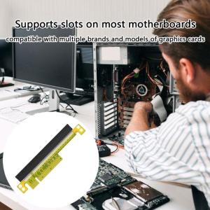 Pcie 8x đến 16X Bộ chuyển đổi Bộ mở rộng chuyển đổi cho đồ họa mở rộng ổn định truyền tín hiệu Khả năng tương thích rộng