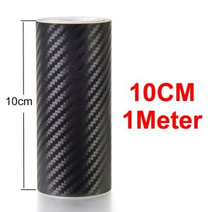 Stiker Mobil 3D Karbon Pelindung Mobil Protector Carbon Fiber Car Wrap Film Vynil 5/10cm x 1/3/10 Meter