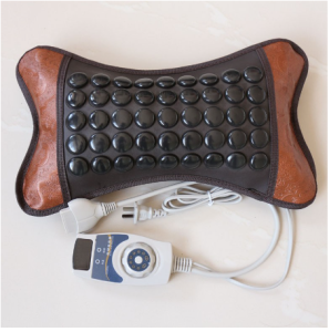 HOT Gối đá nhiệt nóng hồng ngoại tourmsline giảm đau đầu  giảm đau cổ vai gáy - ngủ ngon kèm quà tặng