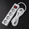 STOP KONTAK socket stopkontak COLOKAN 3 4 5 LUBANG PANJANG KABEL 1,5M 3M 5M 10M KUNINGAN SNI dengan saklar lampu ON OFF. 
