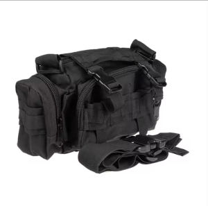 Tactical Waist Bag Porch Bag Push Bag Lelaki Army Sling Bag Military Bag Beg Pinggang lelaki Beg Sandang Fishing Bag Army Military Bag Shoulder Waist Pouch Sling cycling Hiking Bag Tactical Camping Outdoor Trekking Sport Hiking Bag