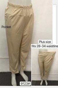 Ginza6 Plus Size Mom Pants: Comfortable Fit Casual Wear for Middle-Aged & Old People