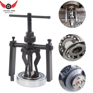 RC1988⚡ พร้อมส่ง 💯 ตัวถอดตลับลูกปืนแบบเจาะรูด้านในแบบสามกราม เหล็กดูดลูกปืน สามขา ดูดลูกปืน ดูดมูเล่ เครื่องจักรยานยนต์สำหรับงานหนัก เหล็กดูดลูกปืน 3 ขา