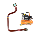 Ống Nhôm 6mm Máy Nén Khí Mini | Dây Đồng Dẫn Áp - Ren Trong 9mm Kết Nối Van Một Chiều Với Rơ Le Hàng Nhập Khẩu. 