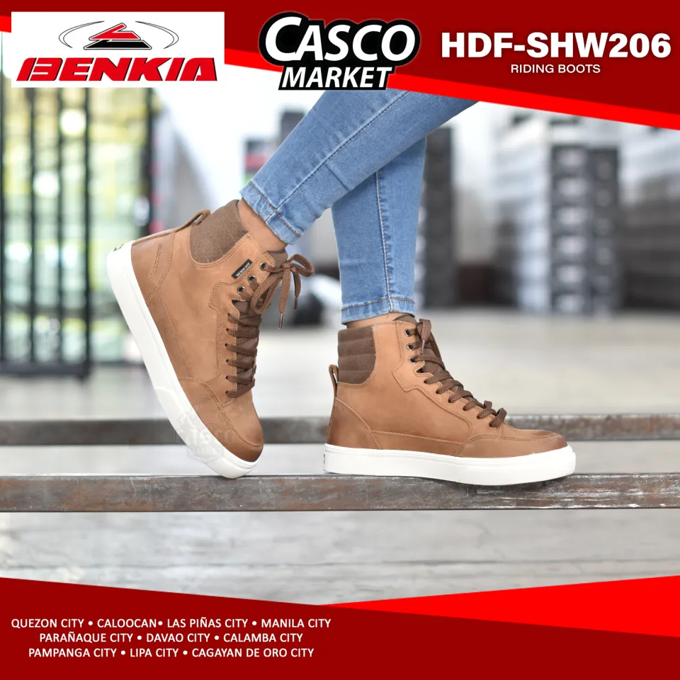 BENKIA HDF-SHW206 URBAN WOMENS MOTORCYCLE RIDING BOOTS Lazada