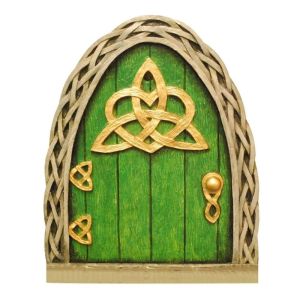 YOUSHI TOP Bằng gỗ Thu nhỏ cổng elven Mini Cổng Thần Tiên Cổng Búp Bê Cổ Tích Bền Dễ thương Cổng Quà Tặng