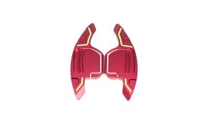 Cornerr Alloy Car Steering Wheel Modification Shifters Luminous Pick Shift Paddle Cover Trim Accessories For Audi A3 A4L A7 Q5 2014-2017 3H4K8