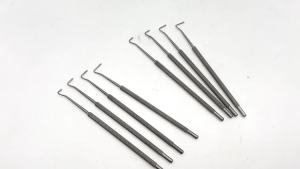 KITA Ophthalmic Hooks Strabismus Hook 120mm Stainless Steel Eye Surgical Instrument 1pcs