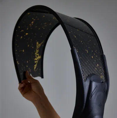 (pre-order)Double K Carbon Fin Black-Tip (Galaxy)