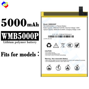 Dimi for Xanon Mobile Phone Battery Wmb5000p Large Capacity Brand New Battery 5000MAh