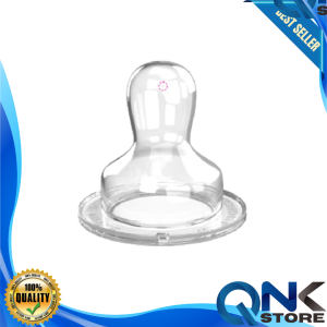 Baby HUKI Dot Silicone Nipples Satuan Dot Bayi Bentuk Gepeng S/M/L