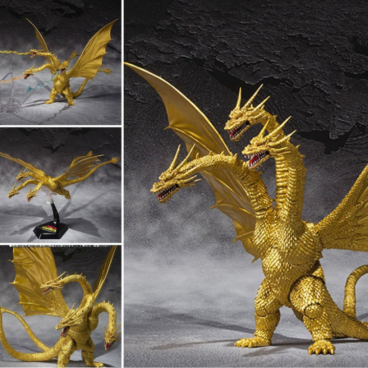 Figma MonsterArts King Ghidorah King Ghidorah Three-Headed Golden ...