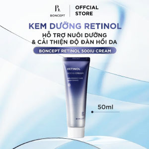 Kem Dưỡng Retinol BONCEPT Retinol 500IU Cream - Tăng Đàn Hồi Nuôi Dưỡng & Mờ Thâm Nám - 50ml