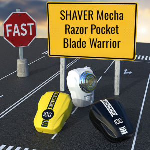 Home Portable Beard Razor Set Small Cyclone Electric Razor Floating Head Washable Home Razor