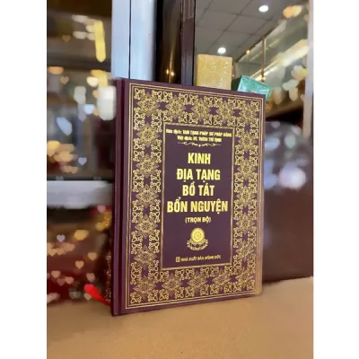 Kinh Địa Tạng Bồ Tát Bổn Nguyện Bìa Cứng
