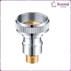Suomi Washing Machine Faucet Adapter Nozzle Full-automatic Anti -Falling Water Stop Valve 1/2"