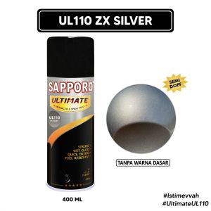 Sapporo Ultimate UL110 ZX Silver / Cat Spray Semprot Terbaik