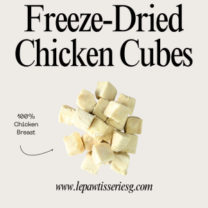 [SG READY STOCK] Freeze-Dried Cubes – Pet Treats | Beef Chicken Duck Liver / Chicken Duck Breast / Egg Yolk