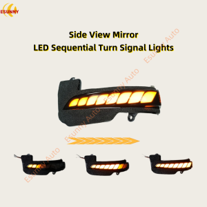 Đèn Xi Nhan Gương Chiếu Hậu LED Chạy Dần | Tương Thích Toyota Innova Fortuner Corolla Cross và Hilux