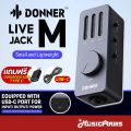 Donner Livejack M ออดิโออินเตอร์เฟส Audio Interface รับประกันศูนย์ Music Arms. 