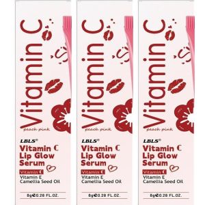 Buy 1 Take 4 Vitamin C LBLS Lip Glow Serum Long-Lasting Moisturizing And Hydrating Rich In Vitamin C fresh lip serum Moisturizer Smooth Moisture